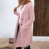 135cb88f-ecef-401d-b5e0-f1f9c0b56d19.jpg Women's Fashionable All-match Mid-length Woolen Coat Suit Jacket