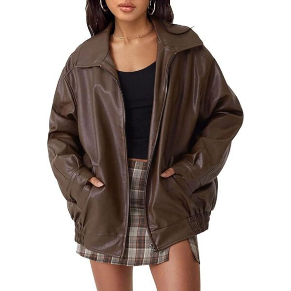 Spring And Autumn European And American Leather Jacket