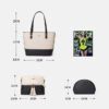 2187723361572.jpg Three-piece Pure Color Mother And Child Bag