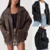 Spring And Autumn European And American Leather Jacket