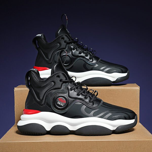 3e7d2677-ac28-4e04-827f-feac4e7c1849.jpg Basketball Shoes Men's High-top Shock Absorption Non-slip Sneaker