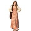 41f53306-46c8-4b94-a0ff-5453ee529301.jpg Vintage Slim-Fit Strap Dress With Diagonal Stripes