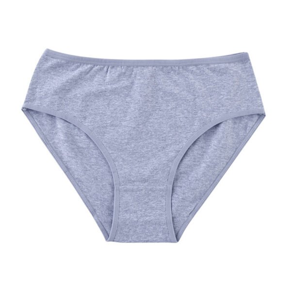 59251e39-c5c0-437d-b682-89efea028091.jpg Underwear Plus Size Cotton Triangle Women's Medium High Waist