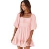 5a1f2fd8-bcb9-403f-8953-46d8ea4df689.jpg Women's Off-neck Dress Waist Slimming Solid Color Knee-length Skirt
