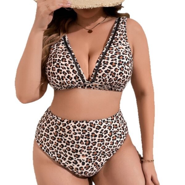 New-style Plus-size Backless Sexy Two-piece Swimsuit Womens Bikini