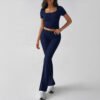 82166538-7b9f-4385-b2af-6a82f4b39794.jpg Sports Navel T-shirt Long Pants Suit Women's Clothing
