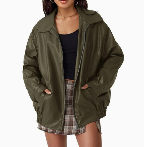 Spring And Autumn European And American Leather Jacket