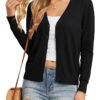 Thin Long-sleeve V-neck Sweater Jacket