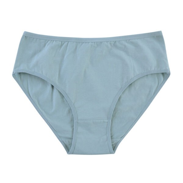 baa923ea-5ec7-492f-ab29-8dc5b9294752.jpg Underwear Plus Size Cotton Triangle Women's Medium High Waist