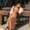 e2ffd4f4-cda5-4568-8237-d3171b544095.jpg Vintage Slim-Fit Strap Dress With Diagonal Stripes