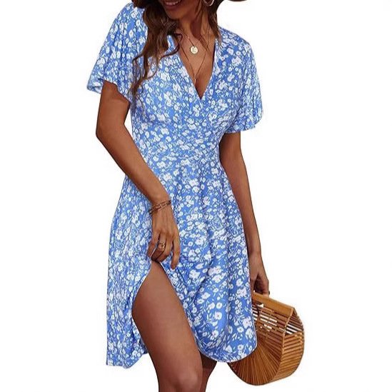 e41175d8-f238-411f-94f5-733e013f9f9c.jpg V-neck A Line Mid-length Dress