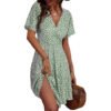 f633d788-45bc-4456-91ab-6d6693a7223f.jpg V-neck A Line Mid-length Dress