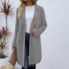 fd4dbeab-f3a0-4ac7-a3c3-29c0453cbbf8.jpg Women's Fashionable All-match Mid-length Woolen Coat Suit Jacket