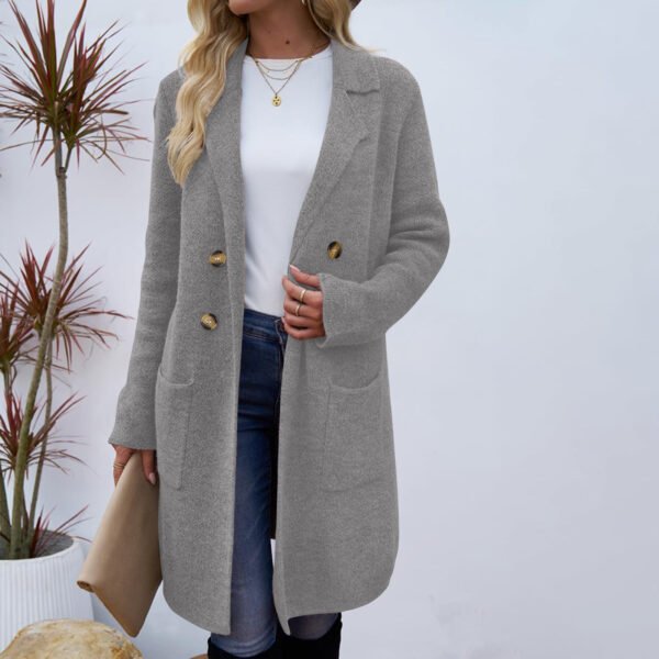 fd4dbeab-f3a0-4ac7-a3c3-29c0453cbbf8.jpg Women's Fashionable All-match Mid-length Woolen Coat Suit Jacket